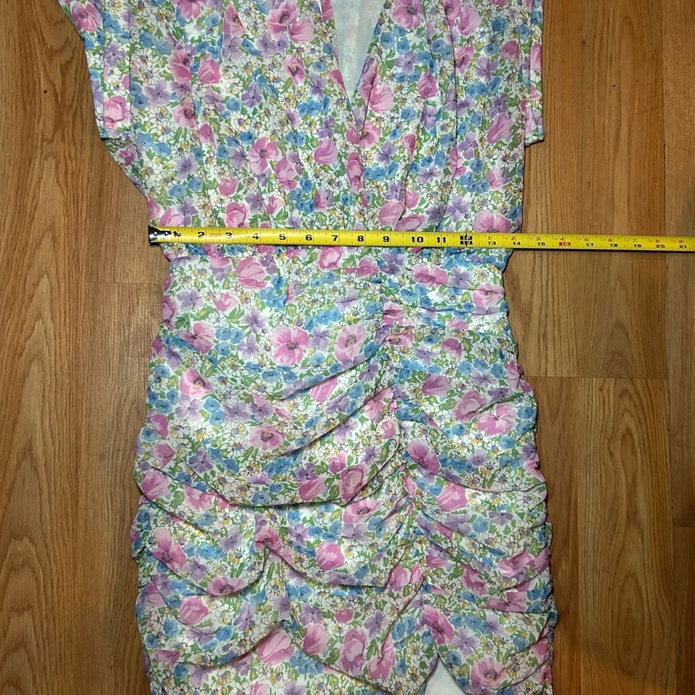 Zara Floral Mini Dress - Picture 6 of 11